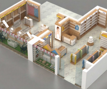 Modern Bird 's-eye View Of Office-ID:118418935
