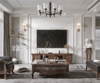 European Style A Living Room-ID:261291036