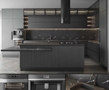 Modern Kitchen Cabinet-ID:962656971