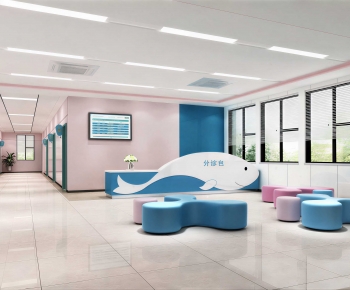 Modern Hospital Hall-ID:311244012