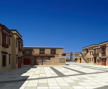 New Chinese Style Courtyard/landscape-ID:603297008