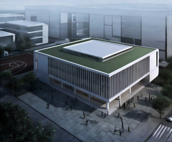 Modern Public Building-ID:231036901