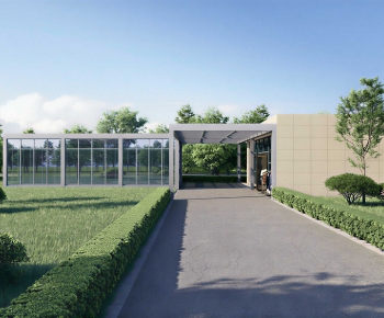 Modern Courtyard/landscape-ID:503153095