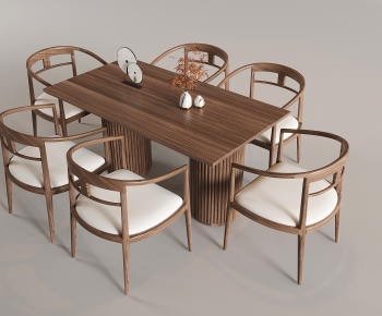 Modern Dining Table And Chairs-ID:273327111