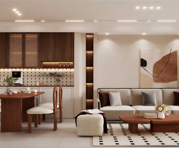 Modern A Living Room-ID:525166992