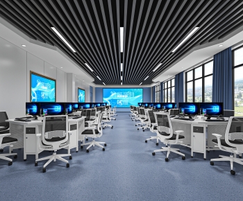 Modern Smart Classroom-ID:995929215