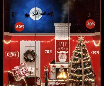 Modern Shop Window-ID:727806094