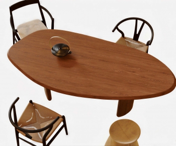Modern Dining Table And Chairs-ID:439569959