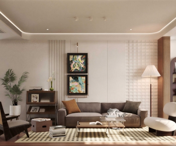 Modern A Living Room-ID:519192939