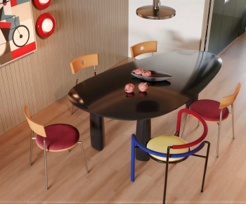 Modern Dining Table And Chairs-ID:937922958