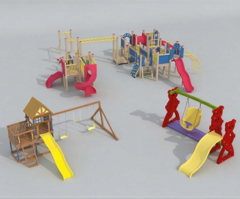 Modern Equipment For Children-ID:489199254