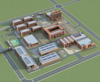 Modern Architectural Bird's-eye View Planning-ID:364301925