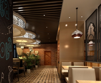 Industrial Style Restaurant-ID:614118104