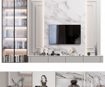 Modern TV Wall-ID:700629958