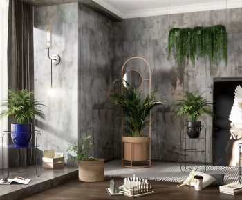 Modern Ground Green Plant Potted Plants-ID:330938106