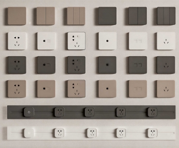 Modern Switch Socket Panel-ID:501055966