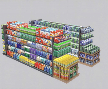 Modern Supermarket Shelf-ID:915719993