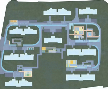Modern Architectural Bird's-eye View Planning-ID:802527902