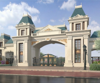 European Style Facade Element-ID:545629982