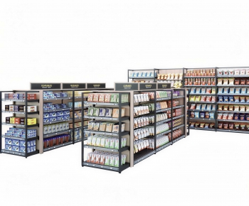 Modern Supermarket Shelf-ID:918734079