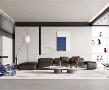 Modern A Living Room-ID:370620017