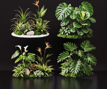 Modern Plant Pile-ID:753793956