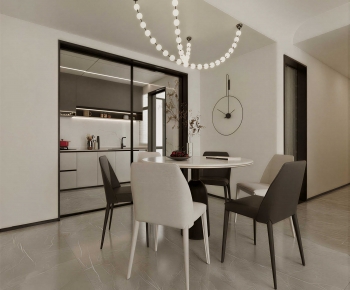 Modern Dining Room-ID:129321102