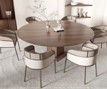 Modern Dining Table And Chairs-ID:939296962