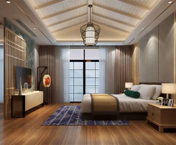 Japanese Style Bedroom-ID:108283041