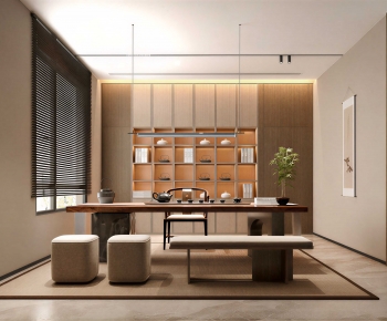 New Chinese Style Tea House-ID:791872982