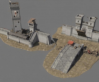 New Chinese Style Building Component-ID:461416965