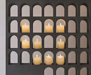 Modern Cement Brick Screen Partition-ID:826802024