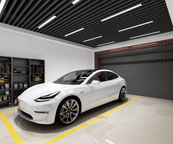 Modern Underground Garage-ID:602837091