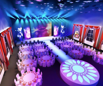 Modern Banquet Hall-ID:641911085