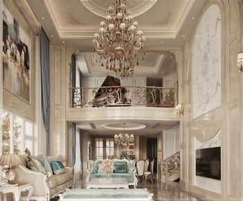 European Style A Living Room-ID:554914005