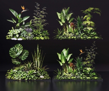 Modern Plant Pile-ID:230432035