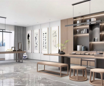 New Chinese Style Tea House-ID:364123115