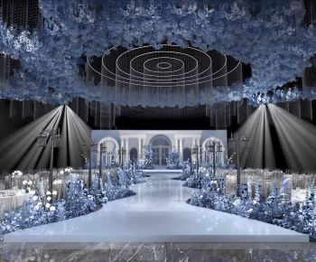 Modern Banquet Hall-ID:347095019