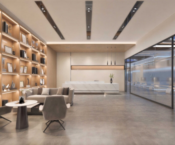 Modern Office Reception Desk-ID:248506071