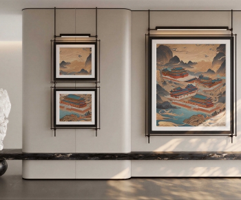 New Chinese Style Painting-ID:555524119