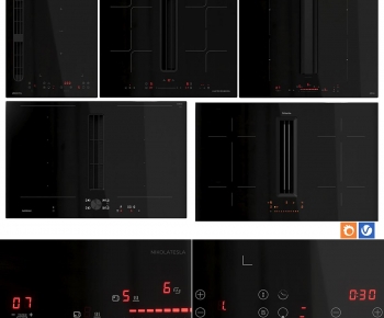 Modern Kitchen Electric Gas Range-ID:958151102