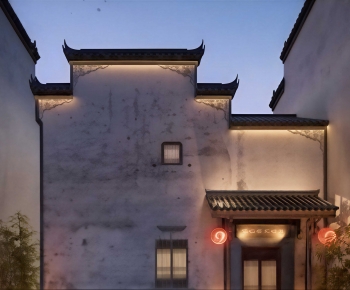 New Chinese Style Courtyard/landscape-ID:560242897