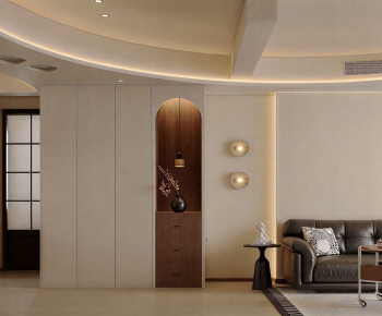 Modern A Living Room-ID:703448063