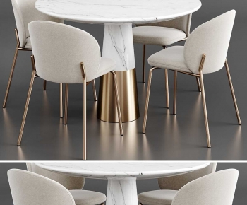 Modern Dining Table And Chairs-ID:346140992