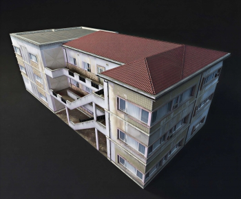 Modern Residential Building-ID:245104076
