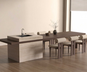 Modern Dining Table And Chairs-ID:586791051