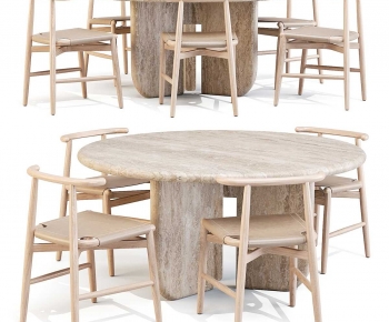 Modern Dining Table And Chairs-ID:109455115