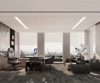 Modern Manager's Office-ID:723558901