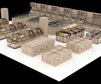 Modern Supermarket Shelf-ID:585092074