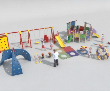 Modern Equipment For Children-ID:394694093